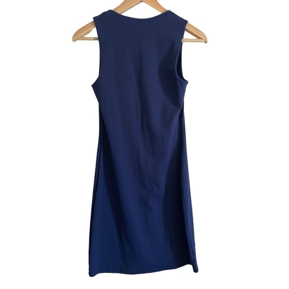 Susana Monaco Blue Body Con Dress Size Small EUC - Picture 4 of 4